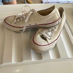 White Converse Shoes
